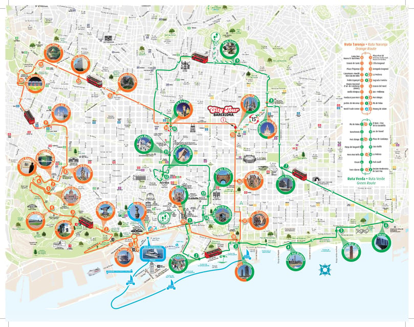 Barcelona: Hop-On Hop-Off Bus with Sailing Cruise - Making sense of the audio guide and staff support
