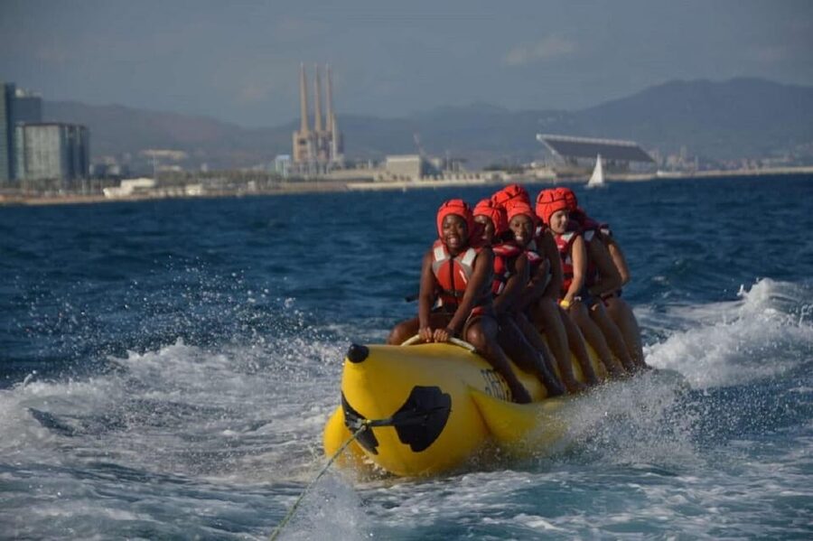 Barcelona: Inflatable Banana Boat Ride - Why the small group limit matters