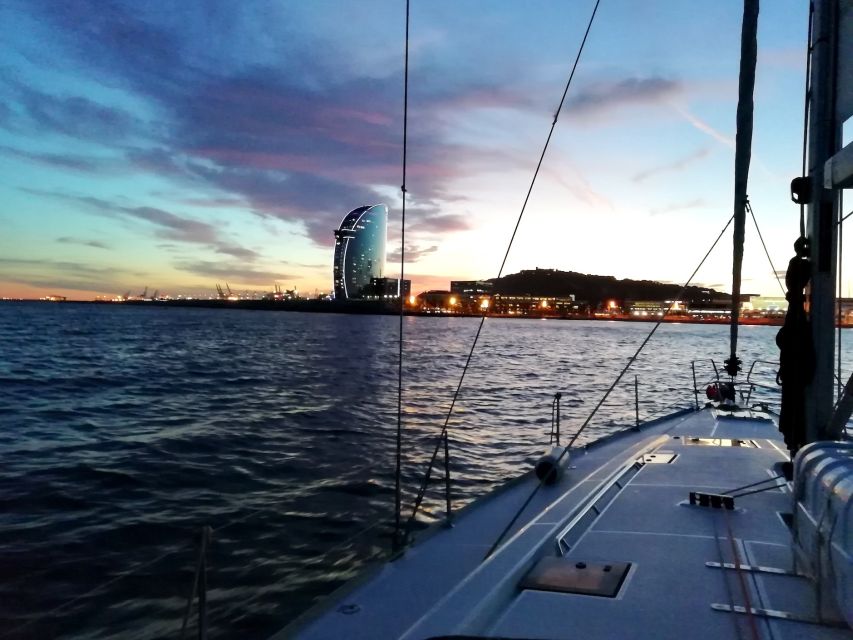 Barcelona: Luxury Private Sunset Yacht Cruise - Passing Maremagnum and Columbus before open water