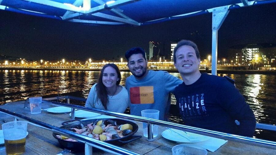 Barcelona: Private Evening Cruise with Dinner and Drinks - Wind, Cold, and Motion on the Water
