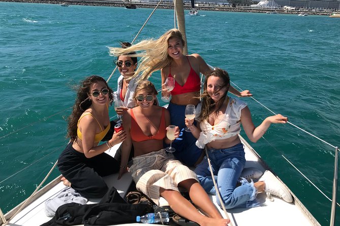 Barcelona Sailing: Light Snacks & Open Bar with Private Option - The first stretch along Barcelona’s waterfront