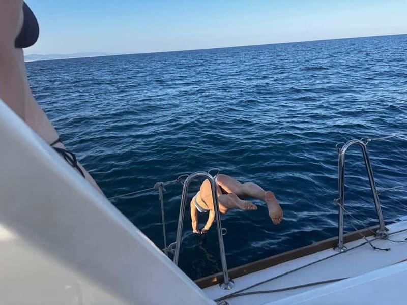 Barcelona: Sailing Tour + Food, Drinks, Swim & Sunset Option - Afternoon sailing or Barcelona at sunset