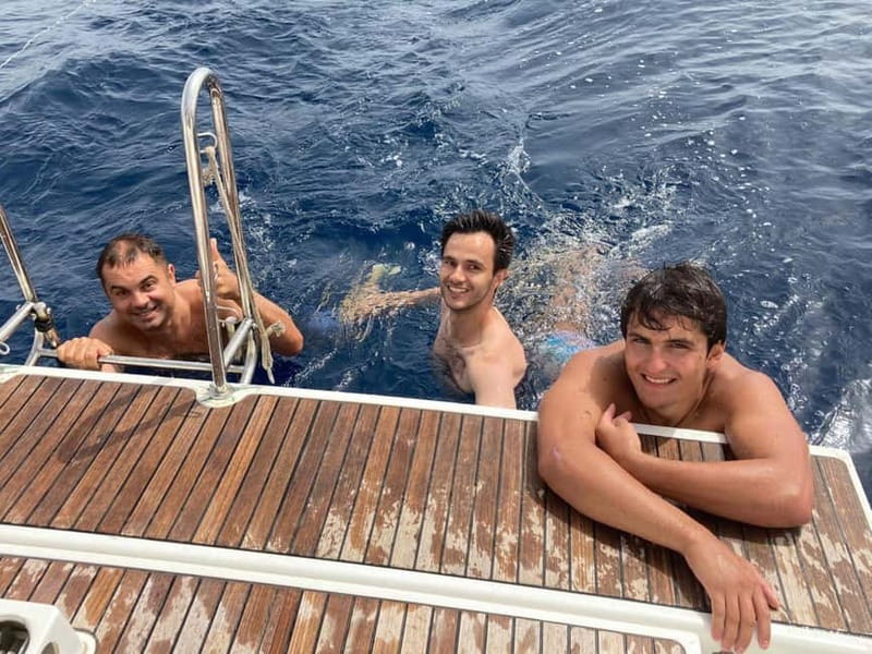 Barcelona: Sailing Tour + Food, Drinks, Swim & Sunset Option - The harbor, America’s Cup views, and Barceloneta