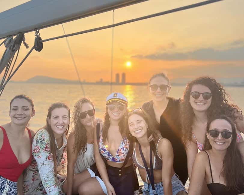 Barcelona: Sailing with Open Bar, Catalan Snack & Swim Stop - The swim stop near Barcelona’s coast