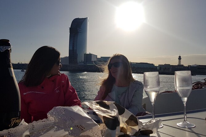 Barcelona Small Group Sailing with Snacks and Cava - Swimming in the Mediterranean, when conditions allow