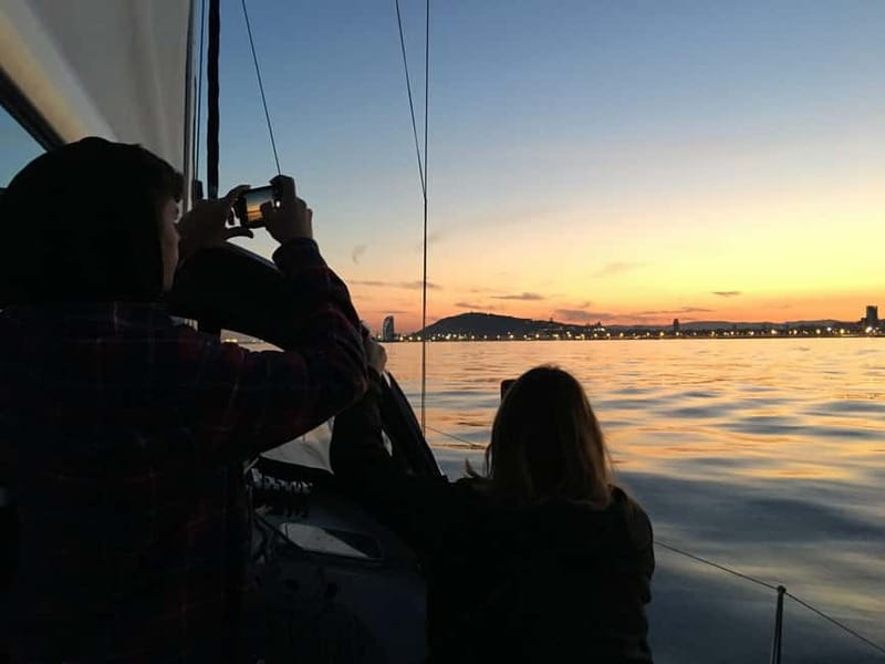 Barcelona: Sunset Boat Trip with Cava Wine and Snacks - Starting at Port Olimpic