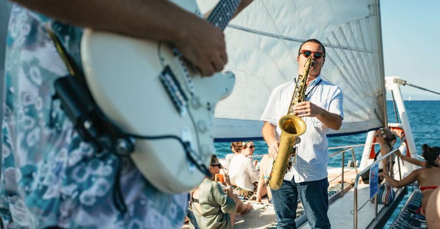 Barcelona: Sunset Catamaran Cruise with Live Music - At a glance