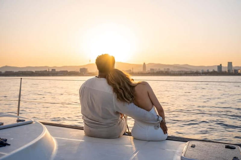 Barcelona: Sunset Catamaran Cruise with Wine and Tapa - Setting out from Marina Vela