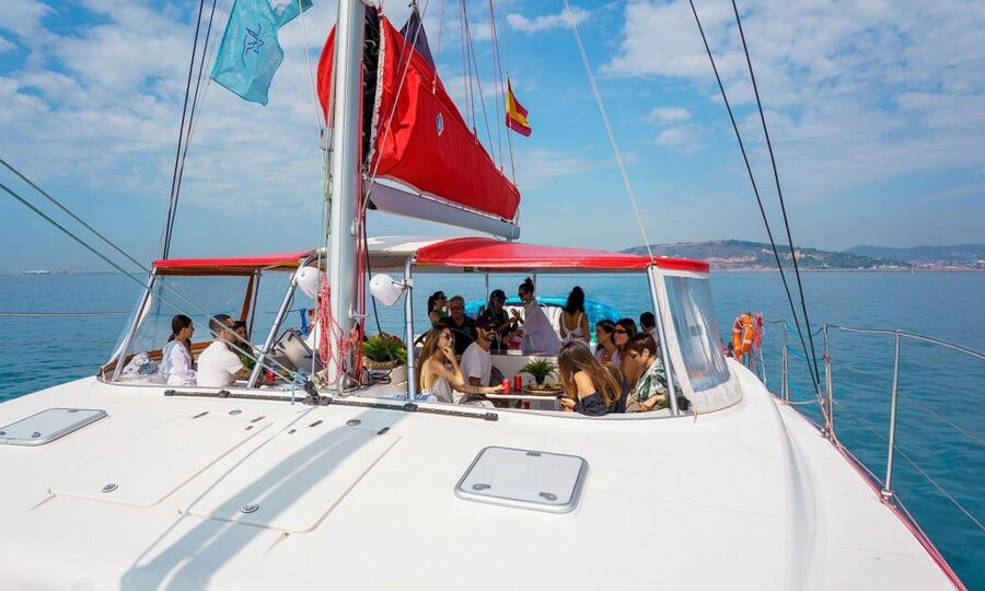 Barcelona: Sunset or Day Catamaran Cruise with Tapa & Drink - Weather, safety, and changes to the route