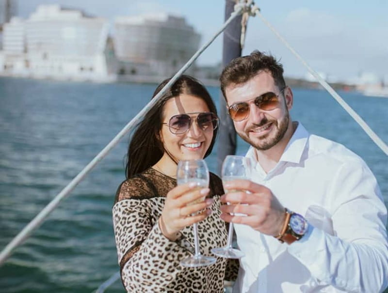 Barcelona: Sunset Skyline Cruise with Cava and Snacks - Setting Sail From Port Olímpic
