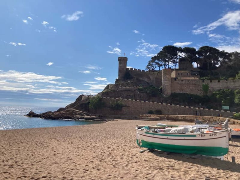 Barcelona: Tossa de Mar & Costa Brava boat, very small group - At a glance