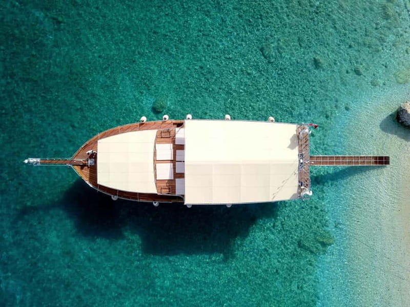 Belek/Antalya/Kemer: Suluada Sunset Boat Tour with Dinner - The first Suluada bay and the first swim