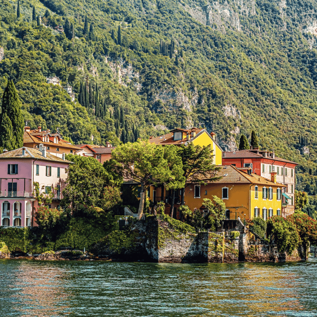 Bellagio: Shared Sunset Boat Tour with Prosecco Aperitif - Villa del Balbianello from the water