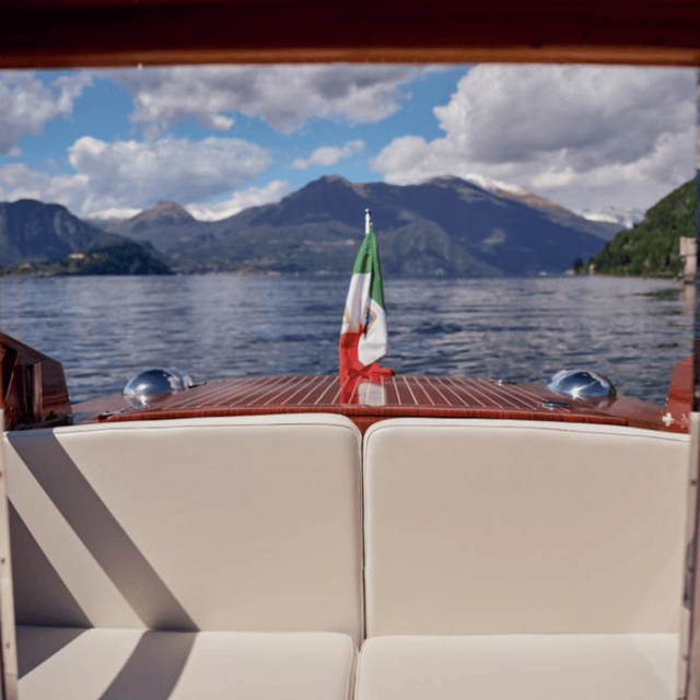Bellagio: Shared Sunset Boat Tour with Prosecco Aperitif - Tremezzo and Lenno along the shore