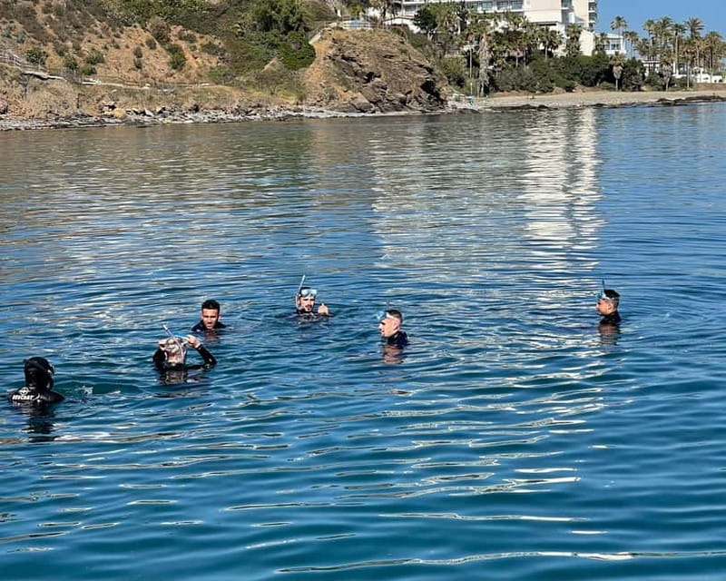 Benalmádena Boat Tour with Snorkeling, Water Slide and Lunch - Lunch on Deck, With Drinks Extra