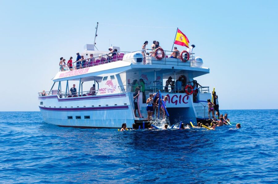 Benalmadena: Dolphin Watching Boat Tour - The Costa del Sol views along the route