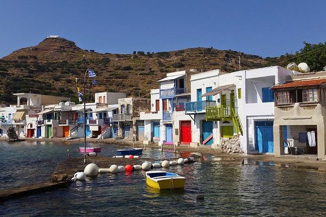 Best of Milos and Poliegos Catamaran snorkelling Cruise with BBQ - Tsigrado, sulfur mines, and Milos from the water
