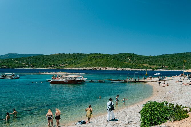 Blue Cave & 6 Islands Speedboat Tour From Split or Podstrana - A passing view of the Blue Lagoon and time at the Pakleni Islands