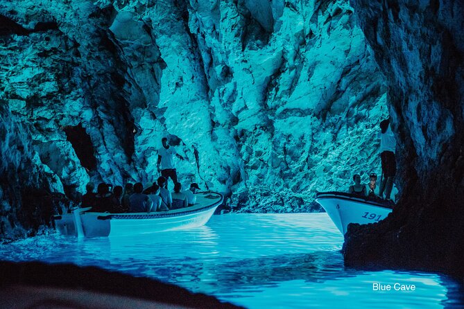 Blue cave, Mama Mia and Hvar, 5 island speedboat tour from Trogir - Biševo and the Blue Cave: the day’s headline sight