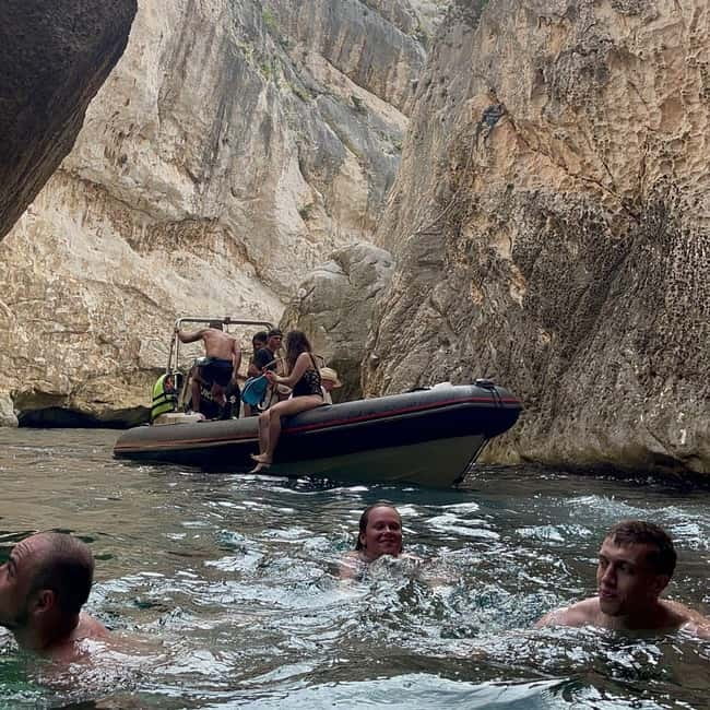 Blue Gem Cave Speedboat Tour Vlore - Bristan Bay and the Skafistave Canyon