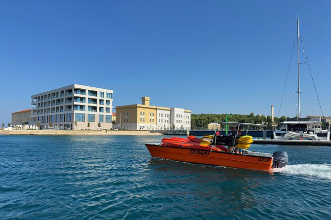 BOAT & KAYAK! Sea Adventure - Snorkeling & Cliff Jumps - A lively way to see Pula from the water