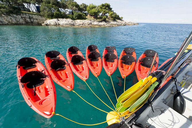 BOAT & KAYAK! Sea Adventure - Snorkeling & Cliff Jumps - The hidden beach break