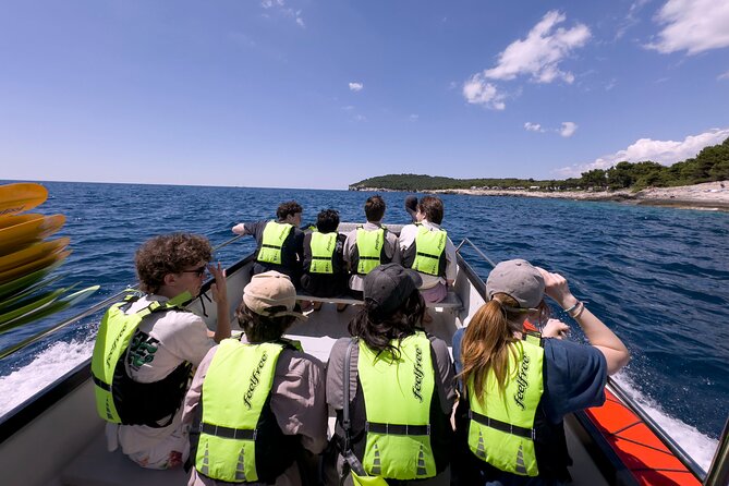 BOAT & KAYAK! Sea Adventure - Snorkeling & Cliff Jumps - Cliff jumps from about 4 to 9 meters