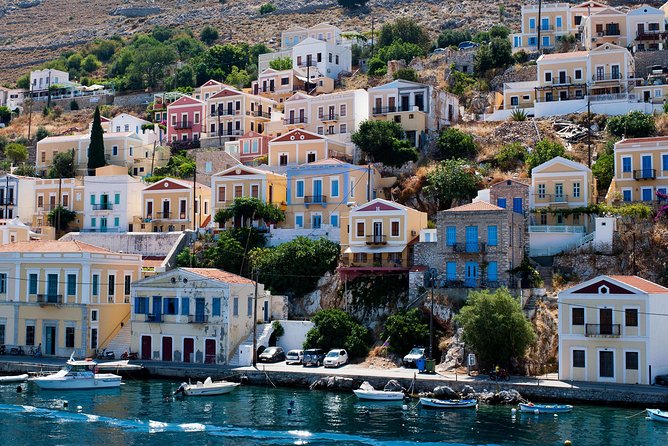 Boat Trip to Symi Island with swimming stop at St George Bay - The day begins in Rhodes and quickly turns nautical