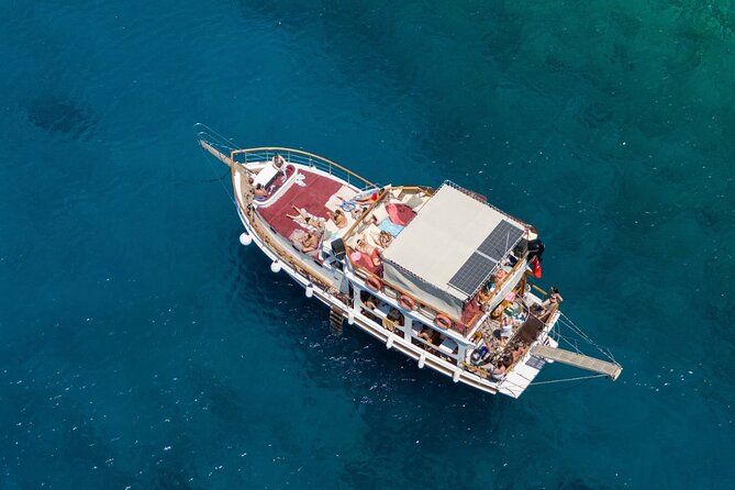 Boat Trip to the Turkish Maldives- Orak Island - What lunch is really like