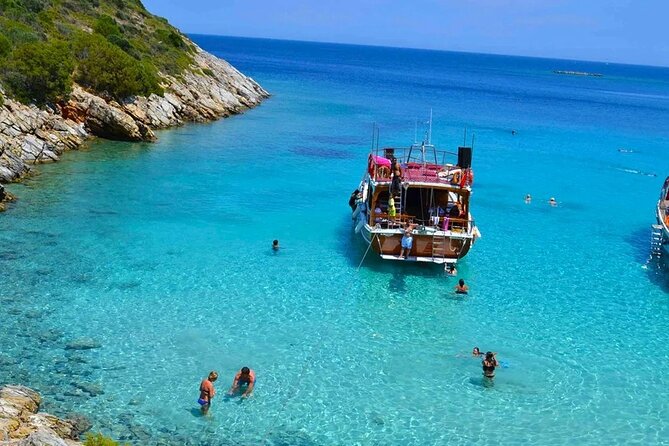 Bodrum Orak Island (Turkish Maldives) Boat Trip - Rabbit Bay and the warmer water