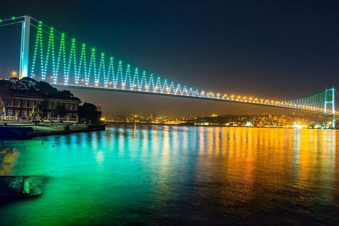 Bosphorus Night Cruise: Dinner, Drinks & Hotel Pickup - Hotel pickup, traffic, and the midnight finish
