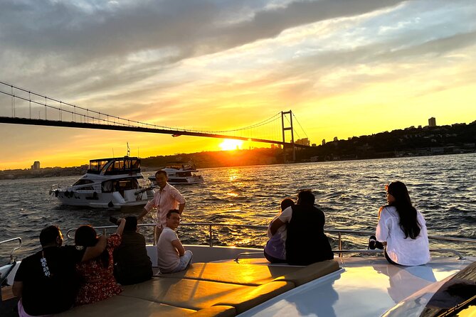 Bosphorus Sunset or Daytime Yacht Cruise with Snacks & Live Guide - Dolmabahçe Palace and the European shore