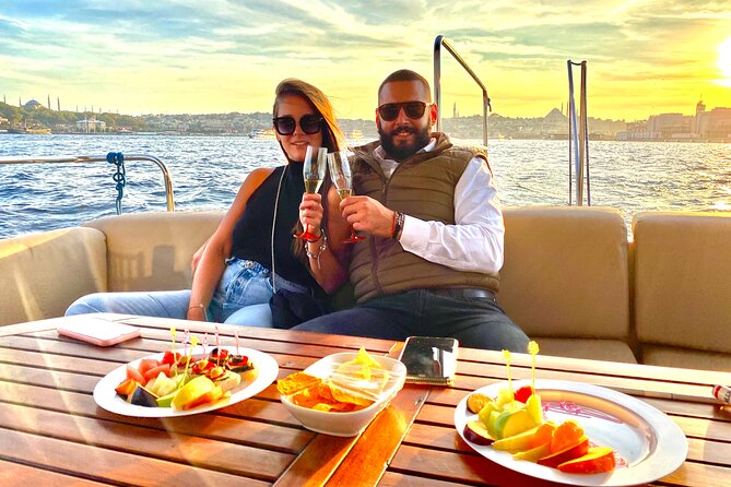 Bosphorus Sunset or Daytime Yacht Cruise with Snacks & Live Guide - Fatih Sultan Mehmet Bridge and Kanlıca