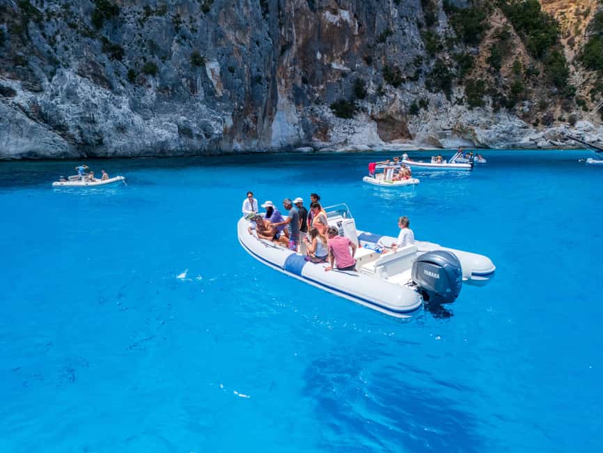 Cala Gonone: Gulf of Orosei Dinghy Cruise with Swim Stops - Caves, cliffs, and narrow coastal passages
