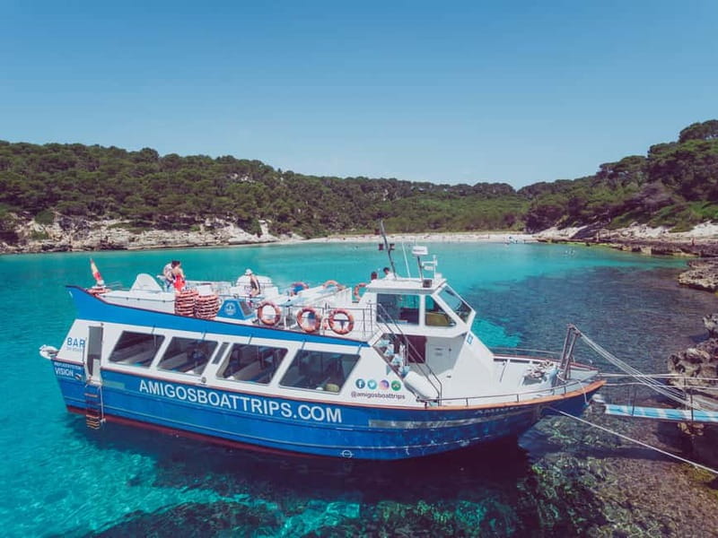 Cala'n Bosc: 3.5-Hour South Coast Sightseeing Boat Trip - Leaving Cala’n Bosch for Cala des Talaier