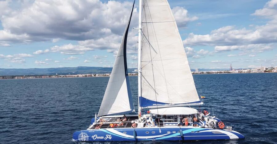Cambrils: Costa Daurada Sail Catamaran Cruise - Setting out from Cambrils port