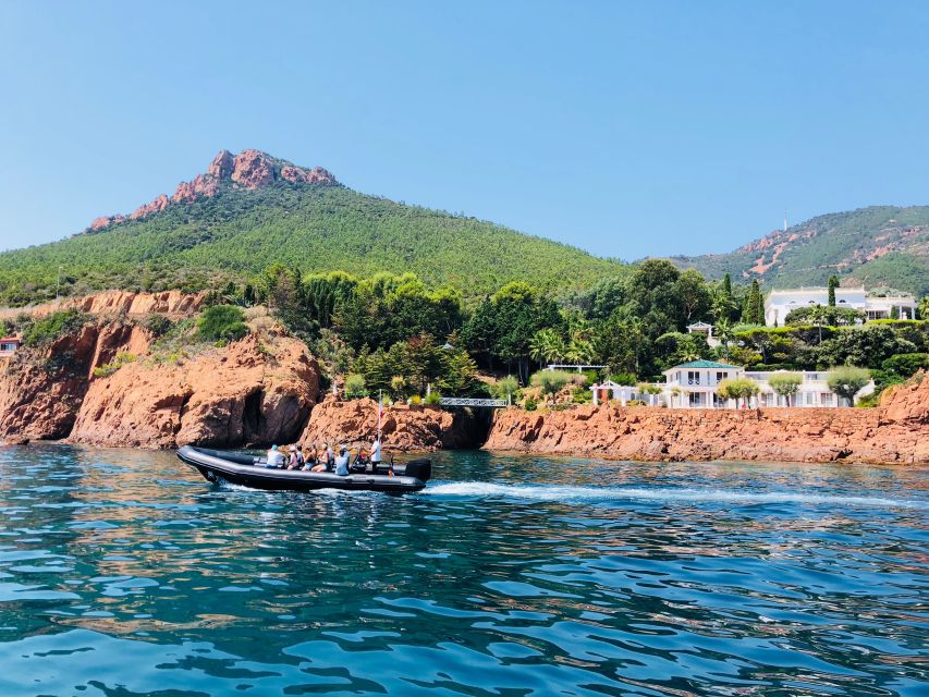 Cannes: Estérel Massif Boat Excursion - How comfortable is the RIB boat?