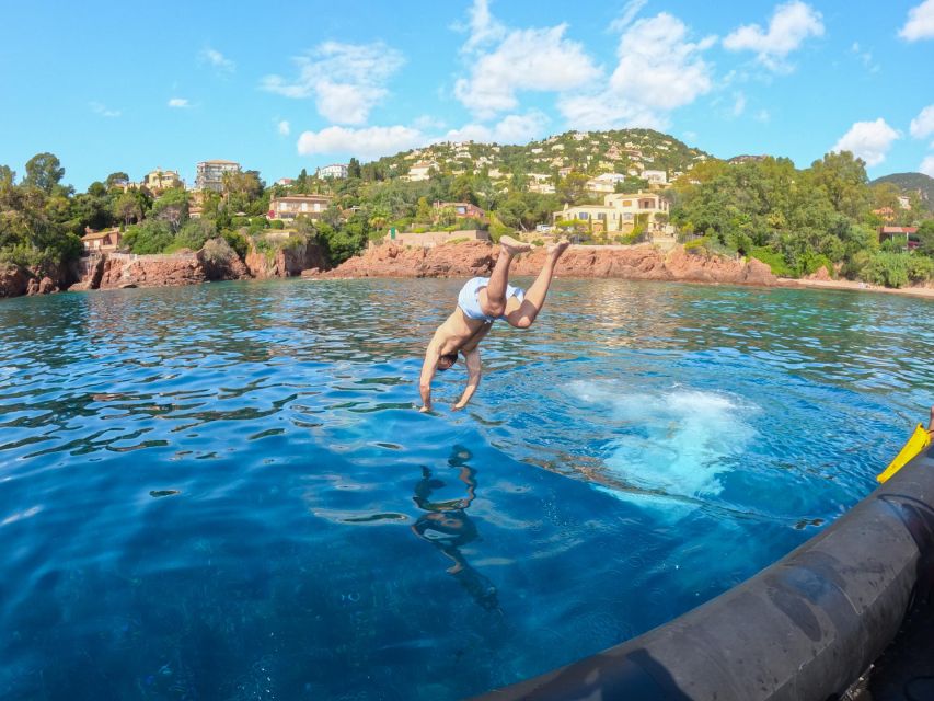 Cannes: Estérel Massif Boat Excursion - Along Mandelieu-la-Napoule and Théoule-sur-Mer