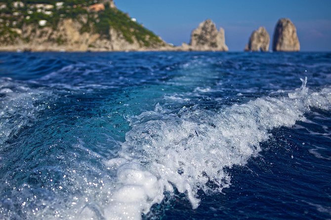 Capri Boat tour from Positano with Light Lunch, Drinks & Swim - Three to four hours to explore Capri