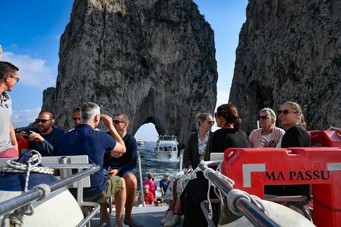 Capri Coast to Coast: Boat Tour with Optional Blue Grotto - Marina Grande to the western coast