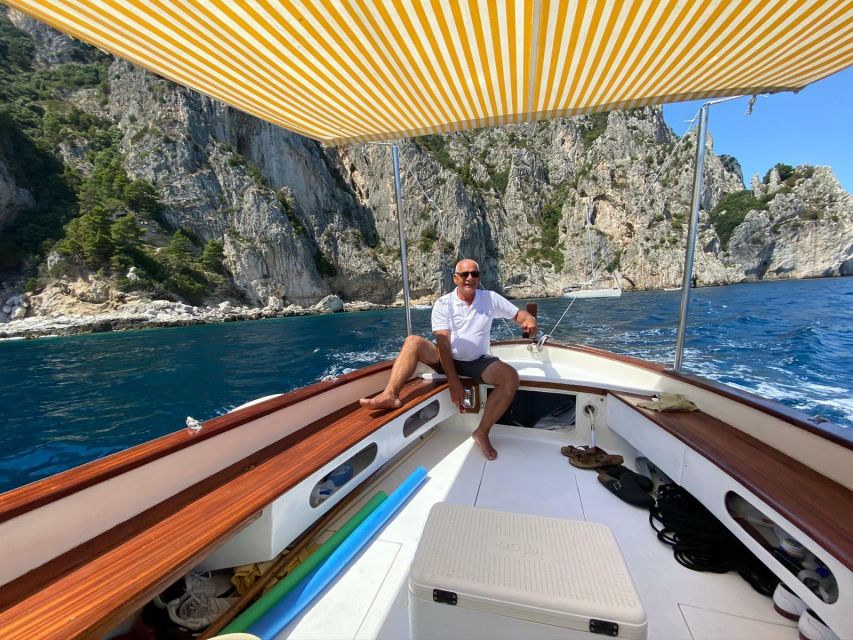 Capri: Island and Grottos Boat Cruise with Snacks and Drinks - Why a small boat makes Capri easier to appreciate