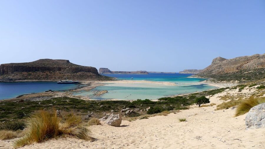 Chania/Almyrida: Balos Gramvousa Day Trip with Boat Ticket - Kissamos Port and the large ferry