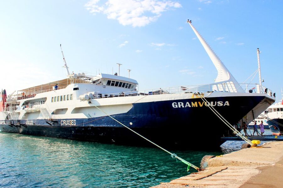 Chania Areas/Kalyves:Gramvousa Island & Balos,Boat Tkt Extra - The ferry ride to Gramvousa