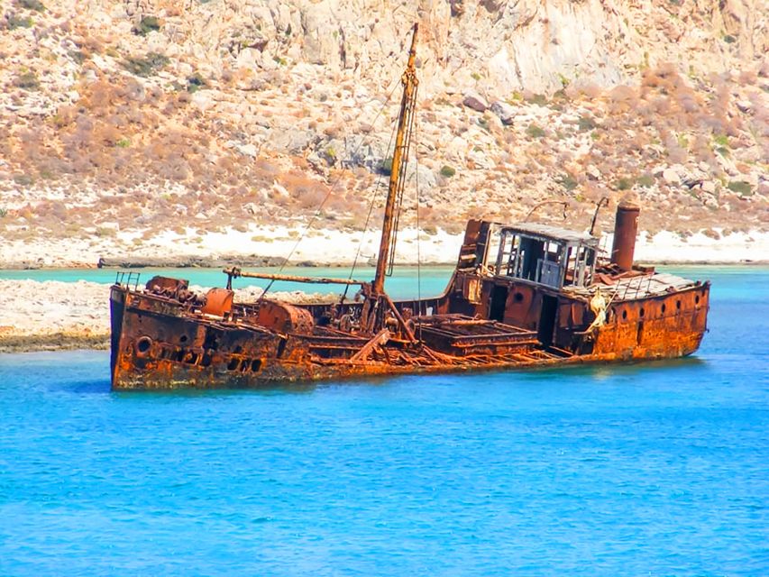 Chania Areas/Kalyves:Gramvousa Island & Balos,Boat Tkt Extra - Pickup from Chania, Kalyves, and the resort coast
