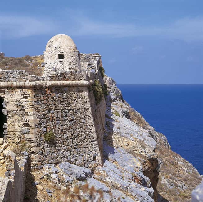 Chania/Rethymno: Balos & Gramvousa With Pickup & Boat Ticket - Gramvousa Island and its 137-meter fortress