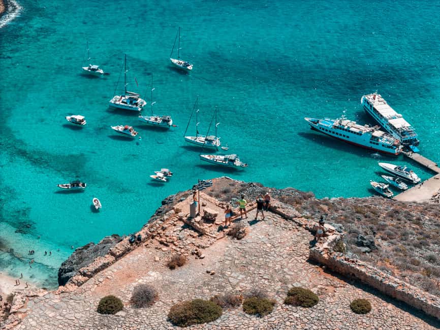 Chania/Rethymno: Balos & Gramvousa With Pickup & Boat Ticket - Balos Lagoon, where the water steals the show