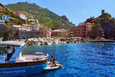 Cinque Terre Hybrid Boat Tour from Monterosso