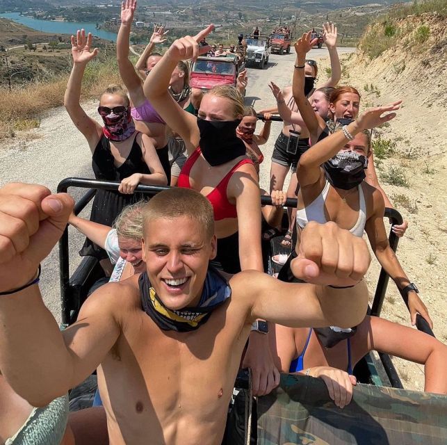 City of Side: Green Canyon Jeep Tour, Boat Trip & Waterfall - A Loud, Wet Start From Side