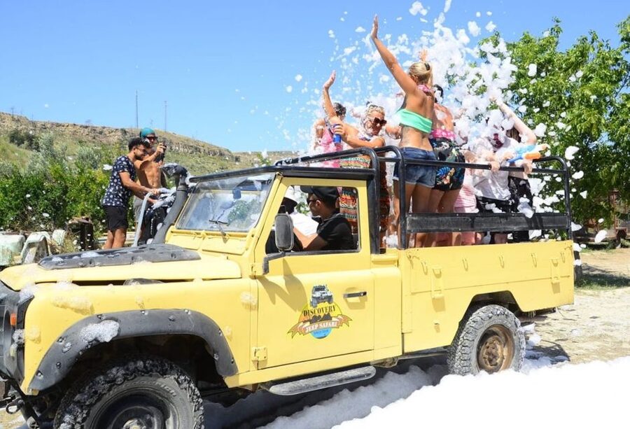 City of Side: Green Canyon Jeep Tour, Boat Trip & Waterfall - Waterfall and Manavgat River Stops