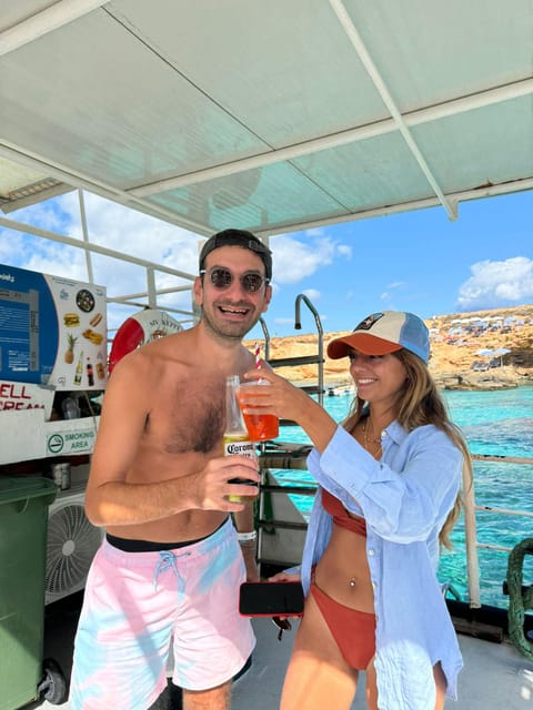 Comino: Blue Lagoon & Caves Boat Cruise - Crystal Lagoon, St. Mary’s Tower, and Gozo